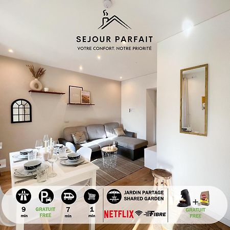 Appart'Hotel Le Tilleul - Netflix, Jardin Et Fibre Optique بلفور المظهر الخارجي الصورة